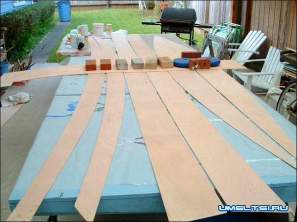 Байдарка ход работ