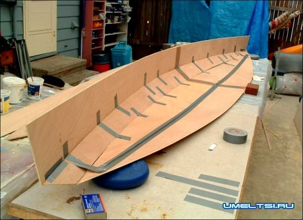 Байдарка ход работ