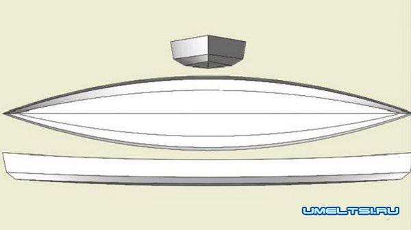 Байдарка чертеж