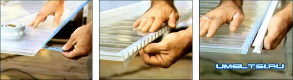 Навес над террасой из поликарбоната Навес над террасой из поликарбоната