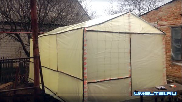 сделать парник своими руками
