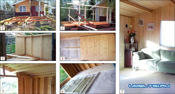 Постройка баньки