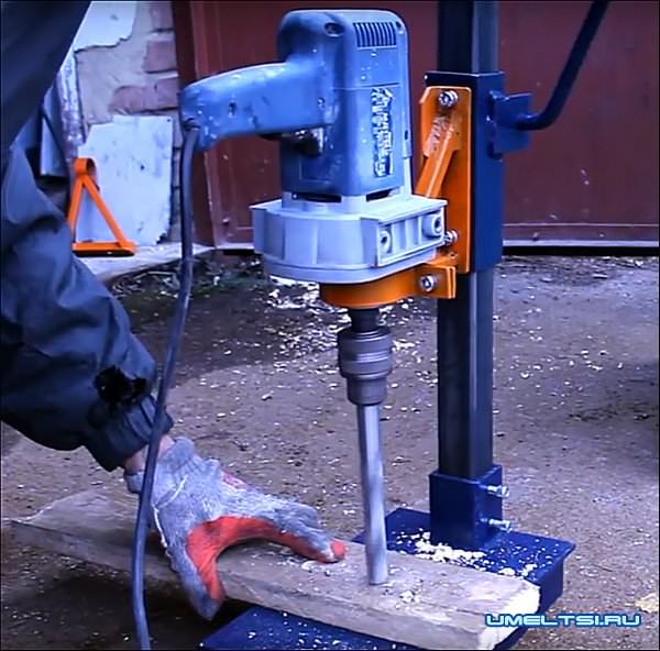 сверлильный станок своими руками