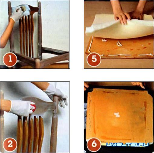 Реставрация стула Реставрация стула