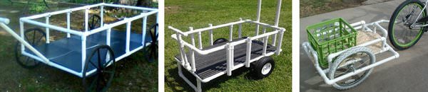 кроватка- поделки из пластиковых труб