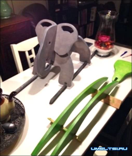 Качалка для детей "Слон"