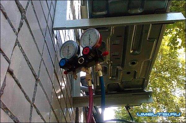 Установка кондиционера