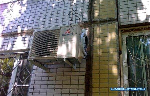 Установка кондиционера