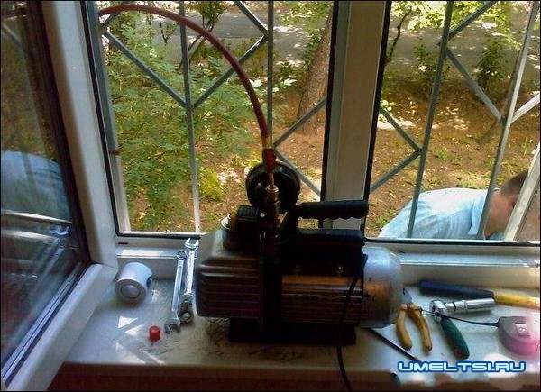 Установка кондиционера