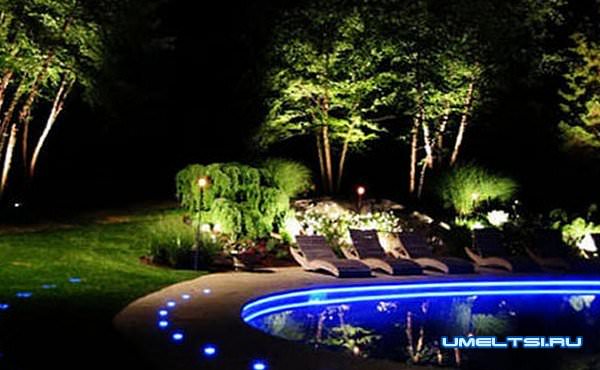 Наружное освещение для загородного дома