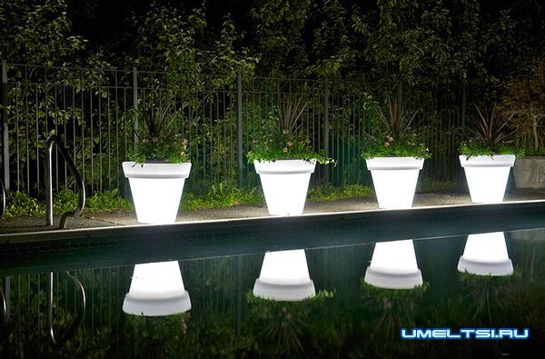 примеры наружного освещения