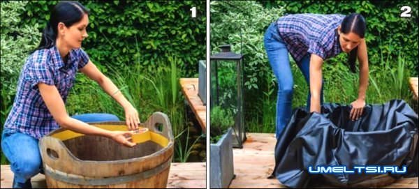 Мини-пруд своими руками