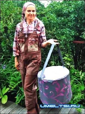 Садовый пуф