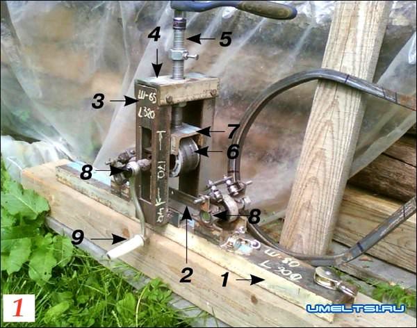 Трубогиб в домашних условиях