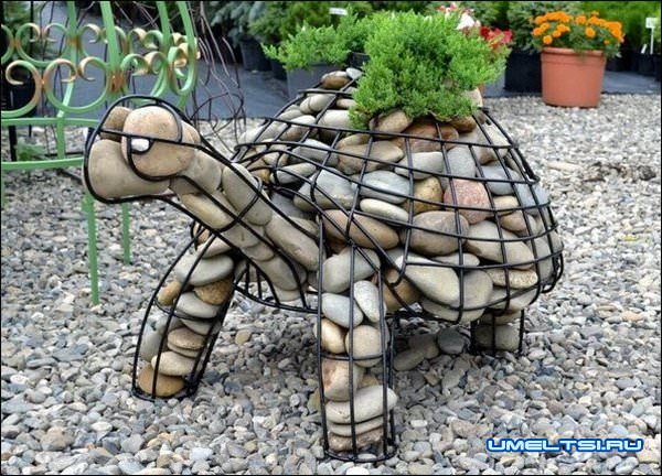 Габионы на даче Габионы на даче