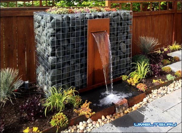 Габионы на даче Габионы на даче