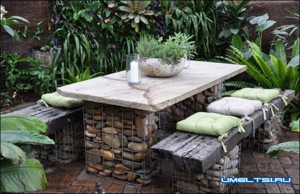 Габионы на даче Габионы на даче