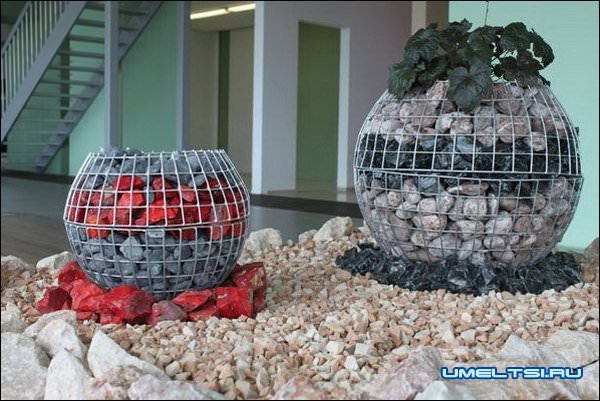 Габионы на даче Габионы на даче