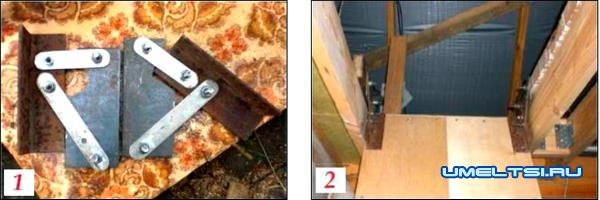 Складная лестница на чердак Складная лестница на чердак