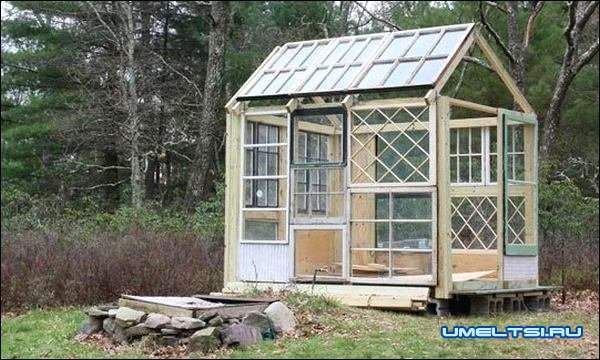 фото беседки из оконных рам фото беседки из оконных рам