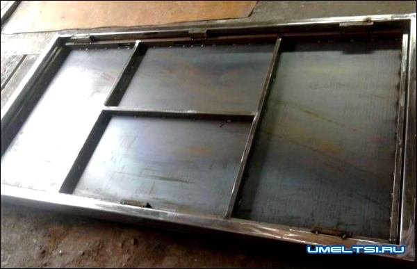 металлическая дверь своими руками