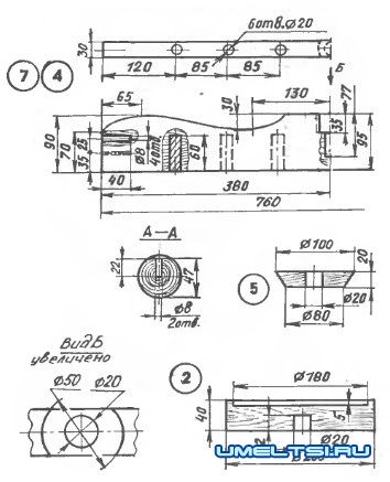 Самодельная подставка для цветов Самодельная подставка для цветов