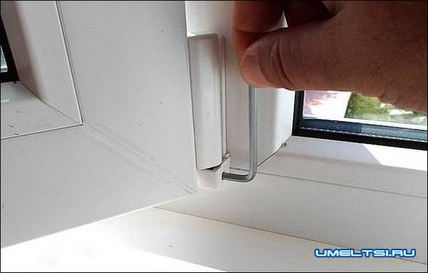 Регулировка пластиковых окон