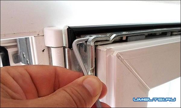 Регулировка пластиковых окон