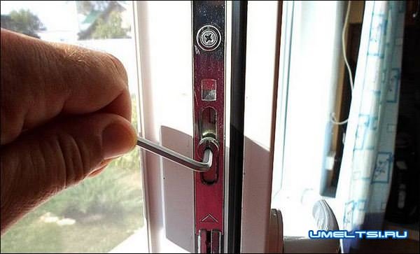 Регулировка пластиковых окон