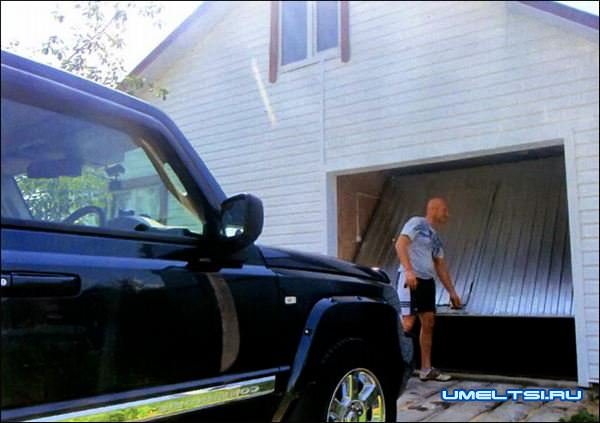 Подъемные ворота для гаража своими руками Подъемные ворота для гаража своими руками