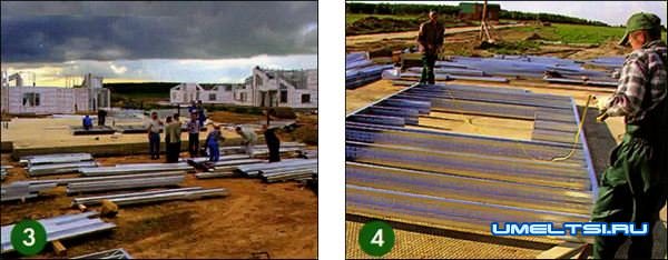 Технология строительства с применением ЛСТК