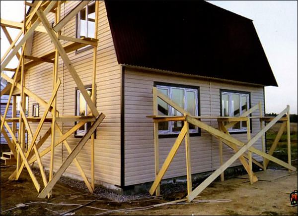 Как сделать ломаную крышу