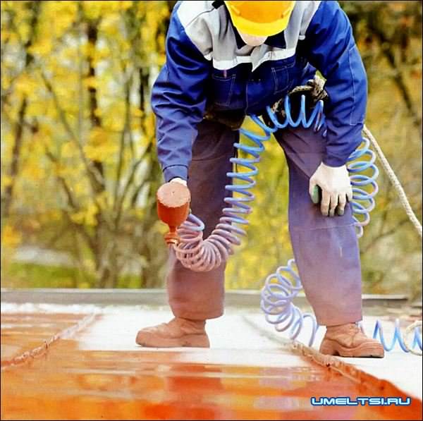 Как покрасить крышу дома Как покрасить крышу дома