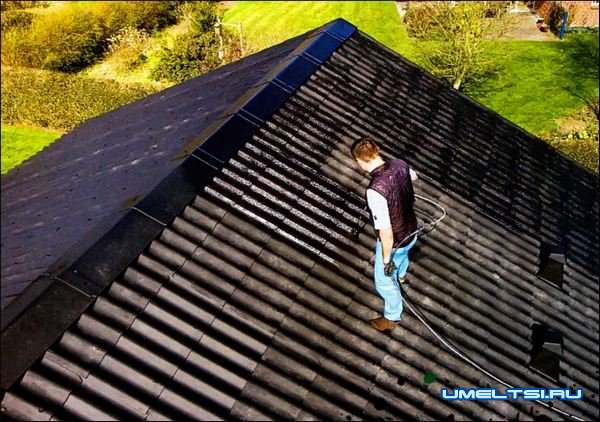 Как покрасить крышу дома Как покрасить крышу дома