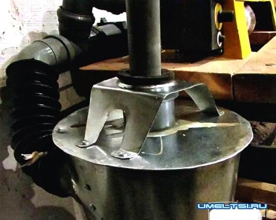 отвод от пыли