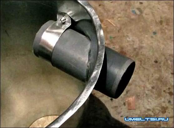 входной всасывающий патрубок