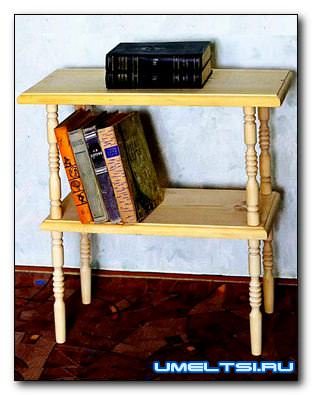 винтажная этажерка своими руками