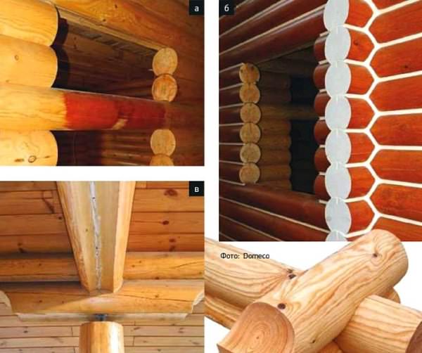 Строительство дома из оцилиндрованного бревна