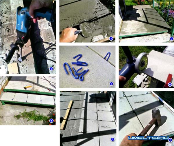 Ремонт крыльца дома