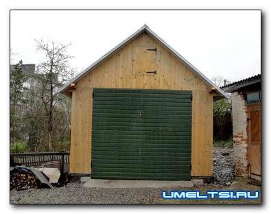 Каркасный гараж своими руками Каркасный гараж своими руками
