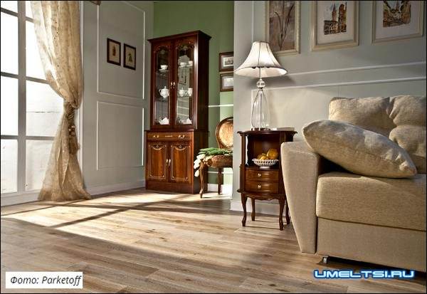  деревянный пол в квартире