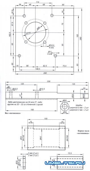 Полноприводной вездеход с ломающейся рамой