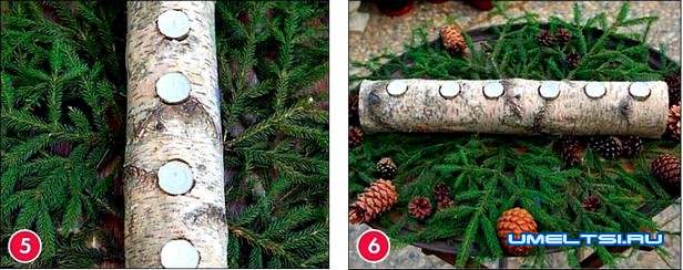 Новогодний подсвечник своими руками Новогодний подсвечник своими руками