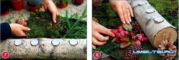 Новогодний подсвечник своими руками Новогодний подсвечник своими руками