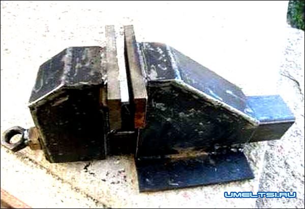 Тиски своими руками в домашней мастерской