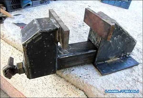 Тиски своими руками в домашней мастерской