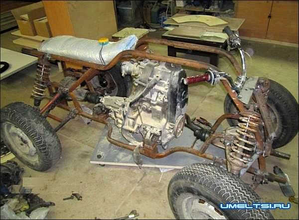 Квадроцикл своими руками 4х4 сборка фото 1 Квадроцикл своими руками 4х4 сборка фото 1