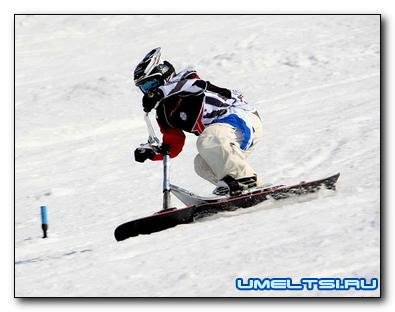 Детский снегокат своими руками