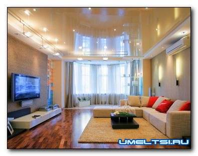 Как выбрать натяжные потолки