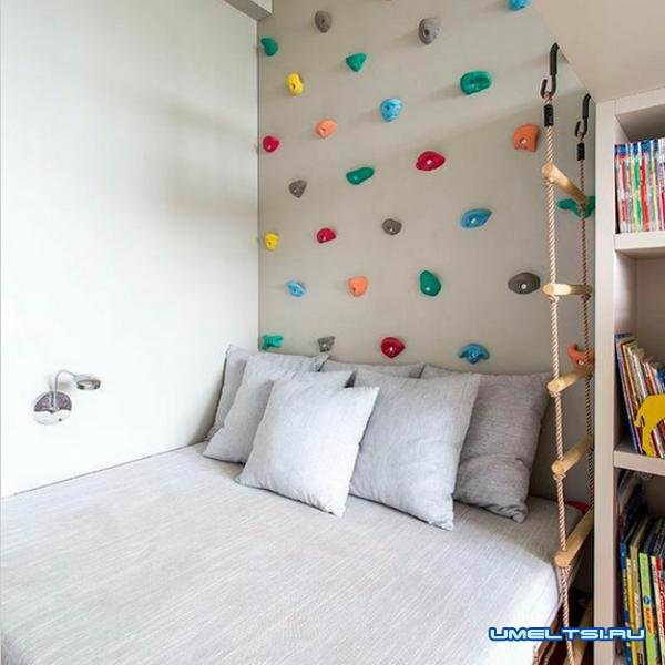 Скалодром для детей своими руками: фото